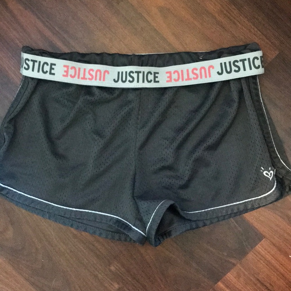 Justice Grey Shorts